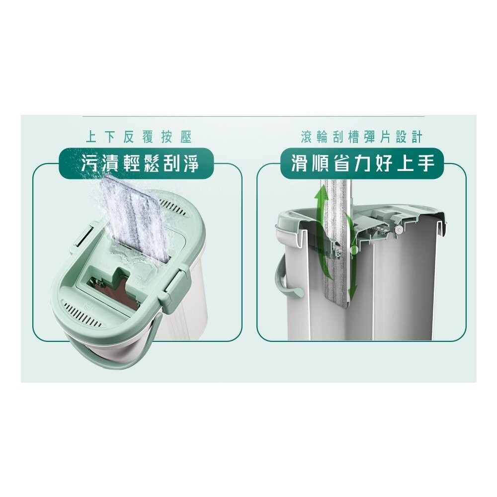 3M 免手洗平板拖把刮水桶 替換桿-細節圖4