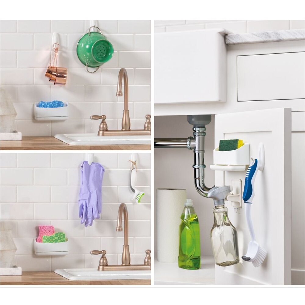 3M 多功能收納菜瓜布架 17609 ！！活動：買就送3M菜瓜布裸裝一片-細節圖8