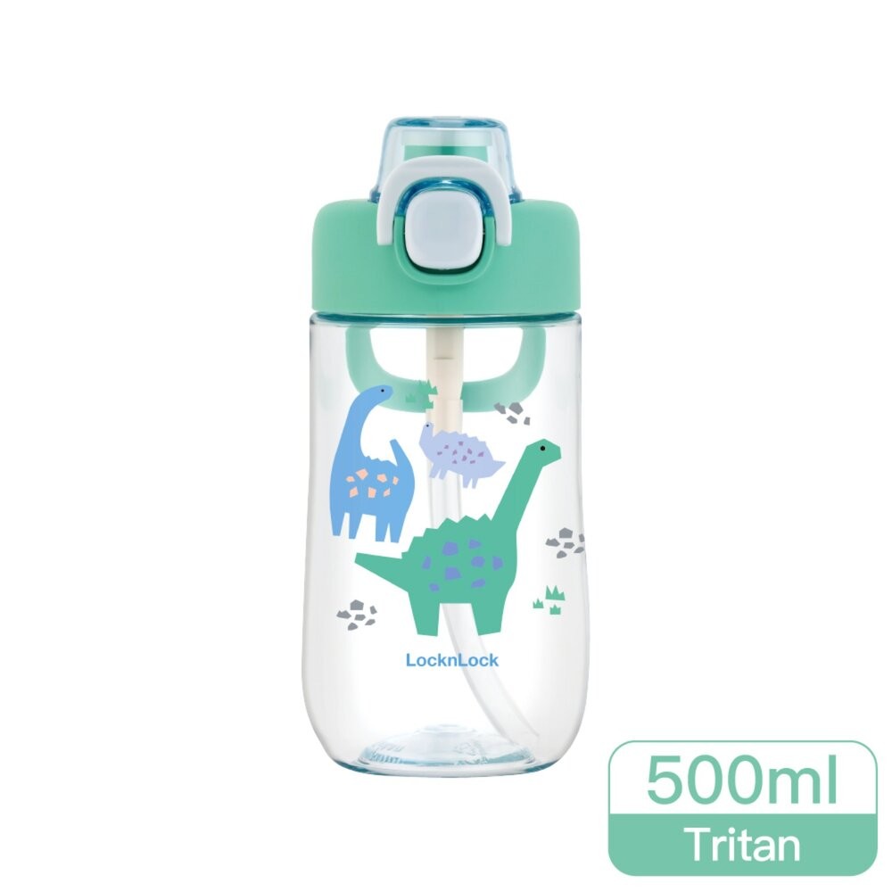 樂扣樂扣兒童水壺/500ml/無尾熊粉(ABF906PIK)/獅子黃(ABF906YEL)/恐龍綠(ABF906GRN)-細節圖2