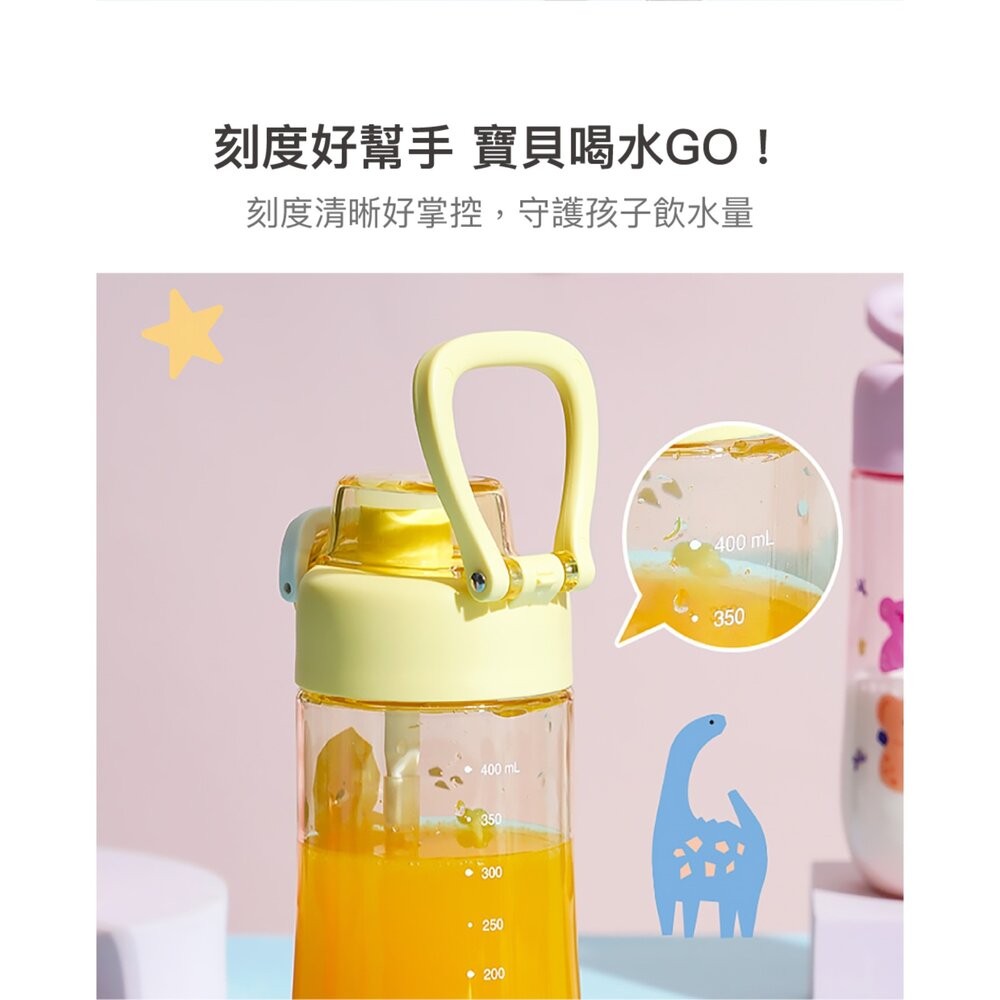 樂扣樂扣兒童水壺/500ml/無尾熊粉(ABF906PIK)/獅子黃(ABF906YEL)/恐龍綠(ABF906GRN)-細節圖9