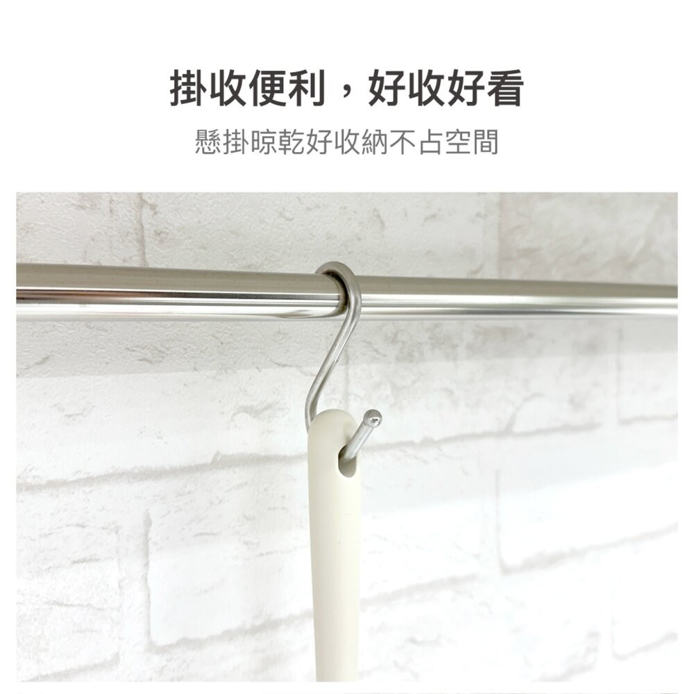 樂扣樂扣矽膠清潔刷/34.5cm/灰(TLL133)-細節圖9