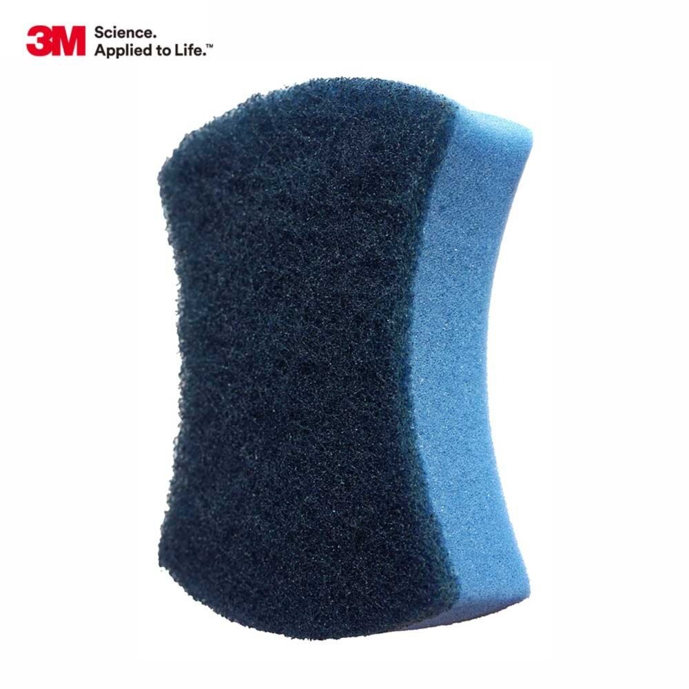 3M 百利衛浴專用海綿菜瓜布─好握型 525T-2M, 2片裝-細節圖3