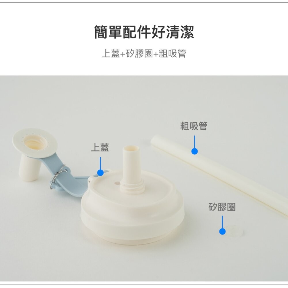【環保特惠組合】樂扣樂扣SUSU不鏽鋼吸管杯 750ml+同色背帶 買就送菜瓜布1入，贈品數量有限，送完為止-細節圖8