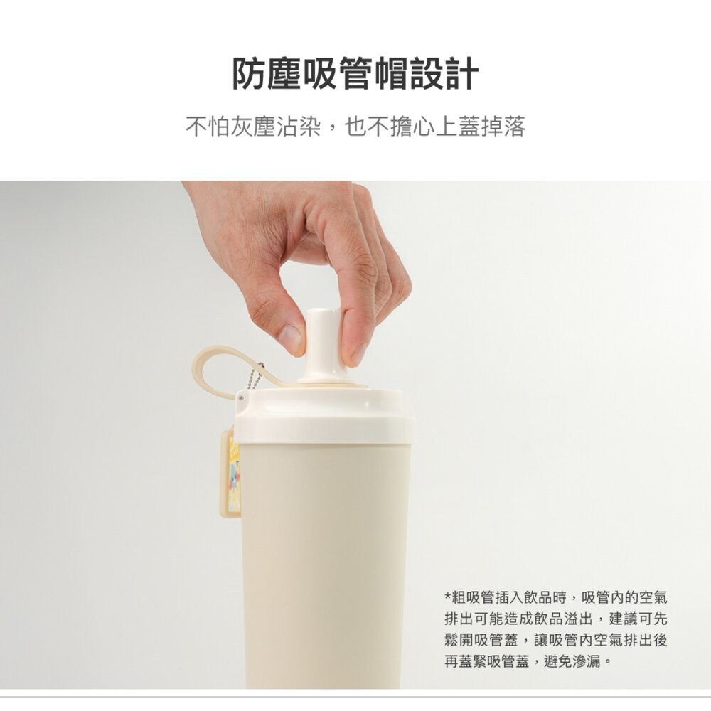 【環保特惠組合】樂扣樂扣SUSU不鏽鋼吸管杯 750ml+同色背帶 買就送菜瓜布1入，贈品數量有限，送完為止-細節圖6