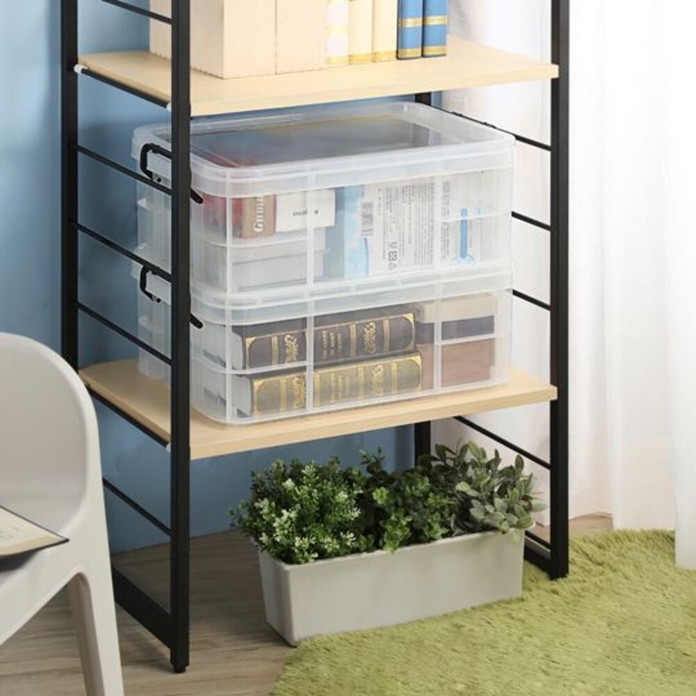 KEYWAY 透明強固型掀蓋整理箱65L收納箱K-036-細節圖8