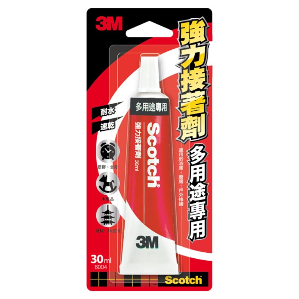 3M 強力接著劑30ML：多用途/木質/皮革/塑膠 /玻璃/PVC-規格圖6