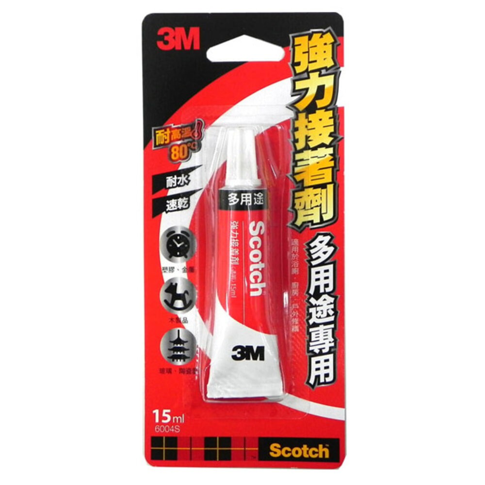 3M 強力接著劑15ML：多用途/木質/皮革/塑膠-規格圖6