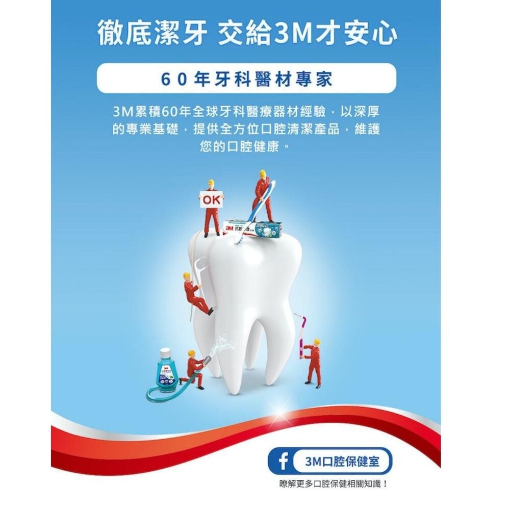 3M軟式牙間刷：藍色60入/薄荷50入-細節圖11