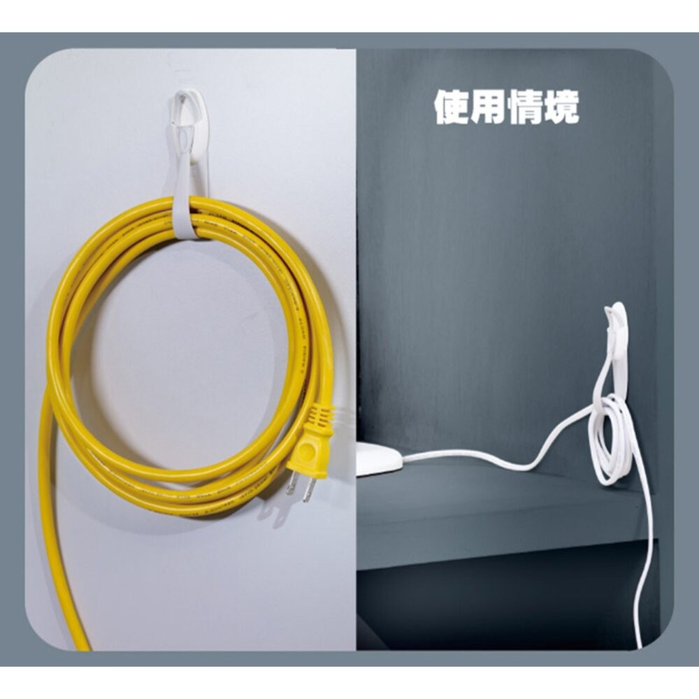 3M無痕電線掛鉤系列：大型/中型/小型/圓型  透明掛勾/電線整理器-細節圖4
