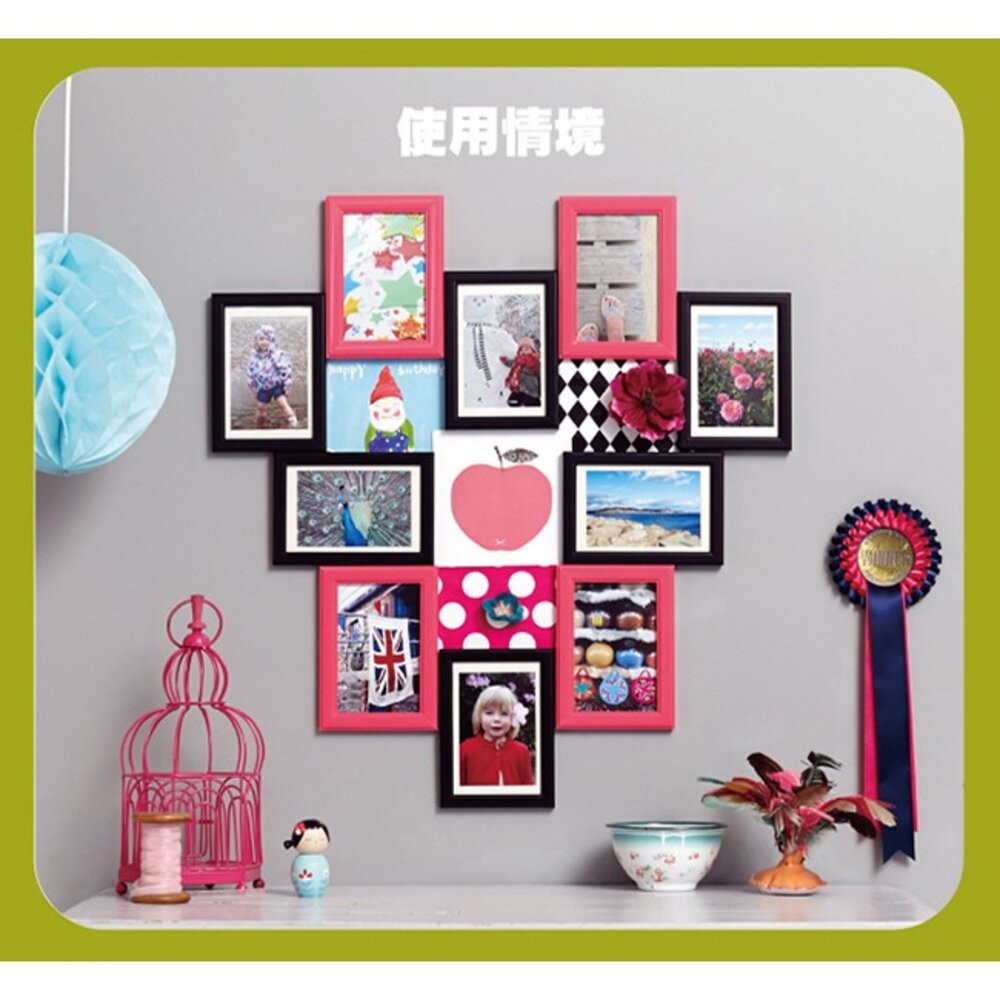 3M 黑白配無痕畫框掛扣：窄型/大型/中型/小型  魔力扣-細節圖10