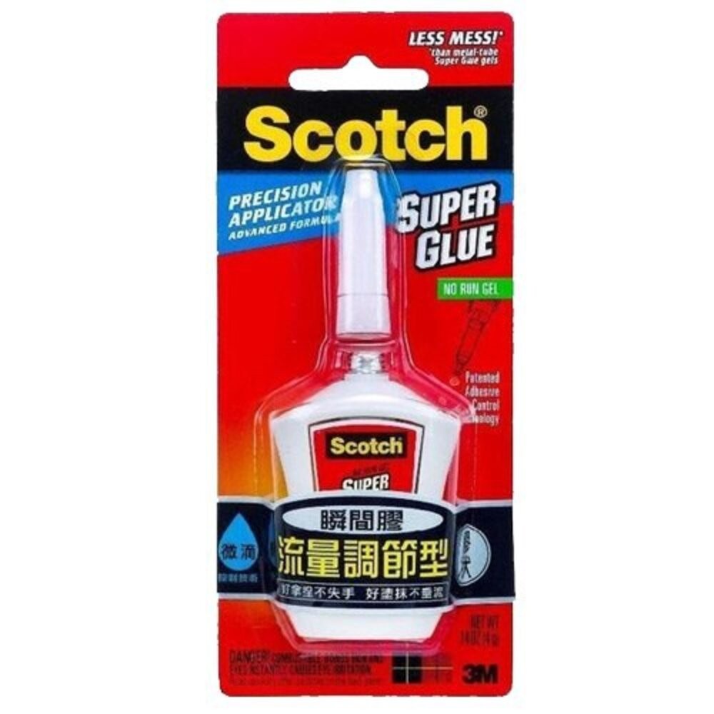 3M Scotch流量調節型瞬間膠：液狀AD124/膠狀AD125-細節圖2