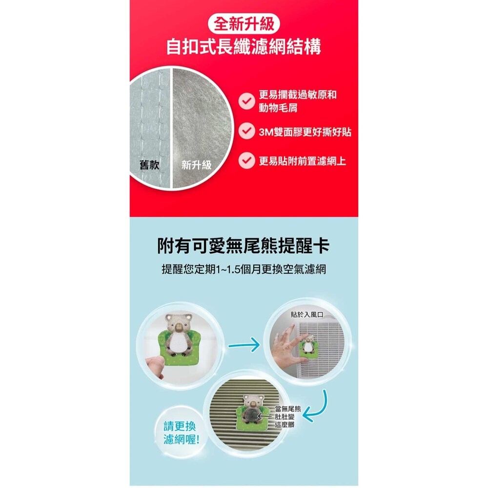 3M 專業級靜電空氣濾網/冷氣濾網-病毒過濾型 9808-SRTC(輕巧捲筒裝-1入組-適用空調/清淨機/除濕機)-細節圖11