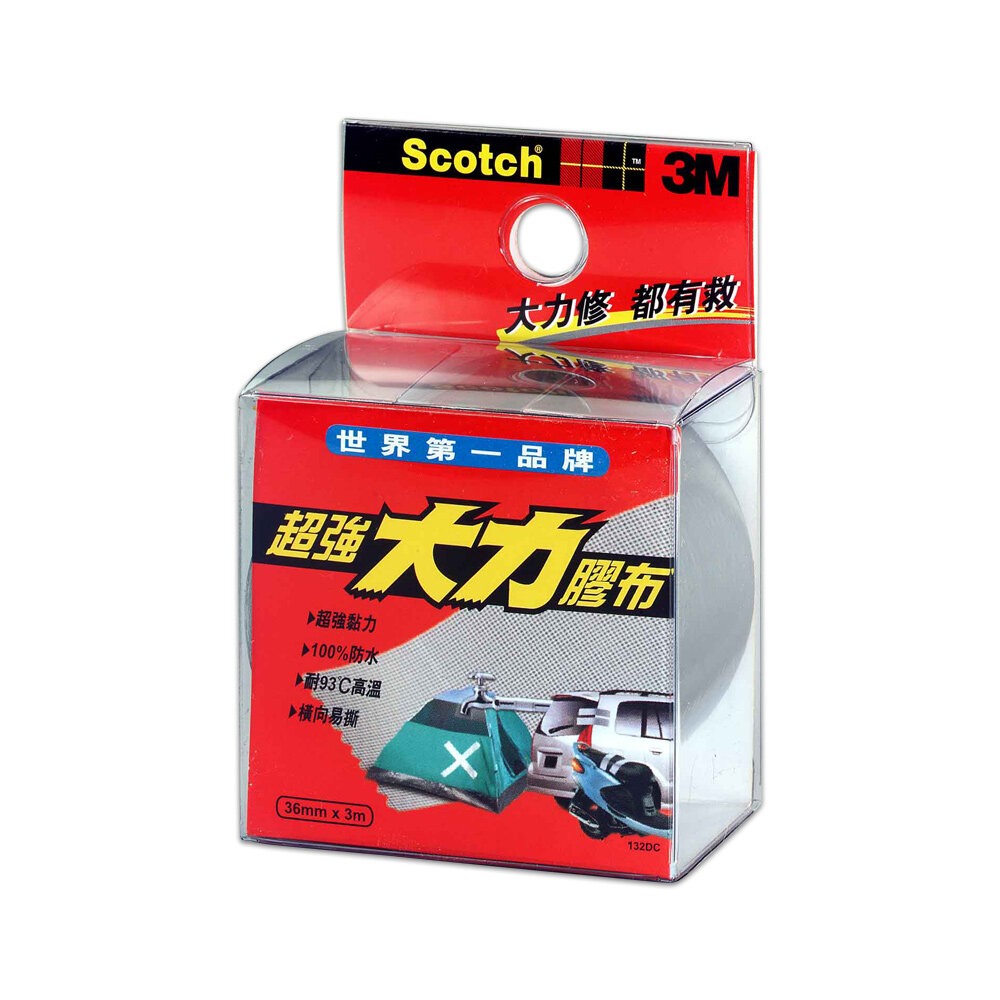 3M 超強大力膠布：輕巧/不易殘膠/強固     工業級防水耐高溫/黏貼膠帶-規格圖11