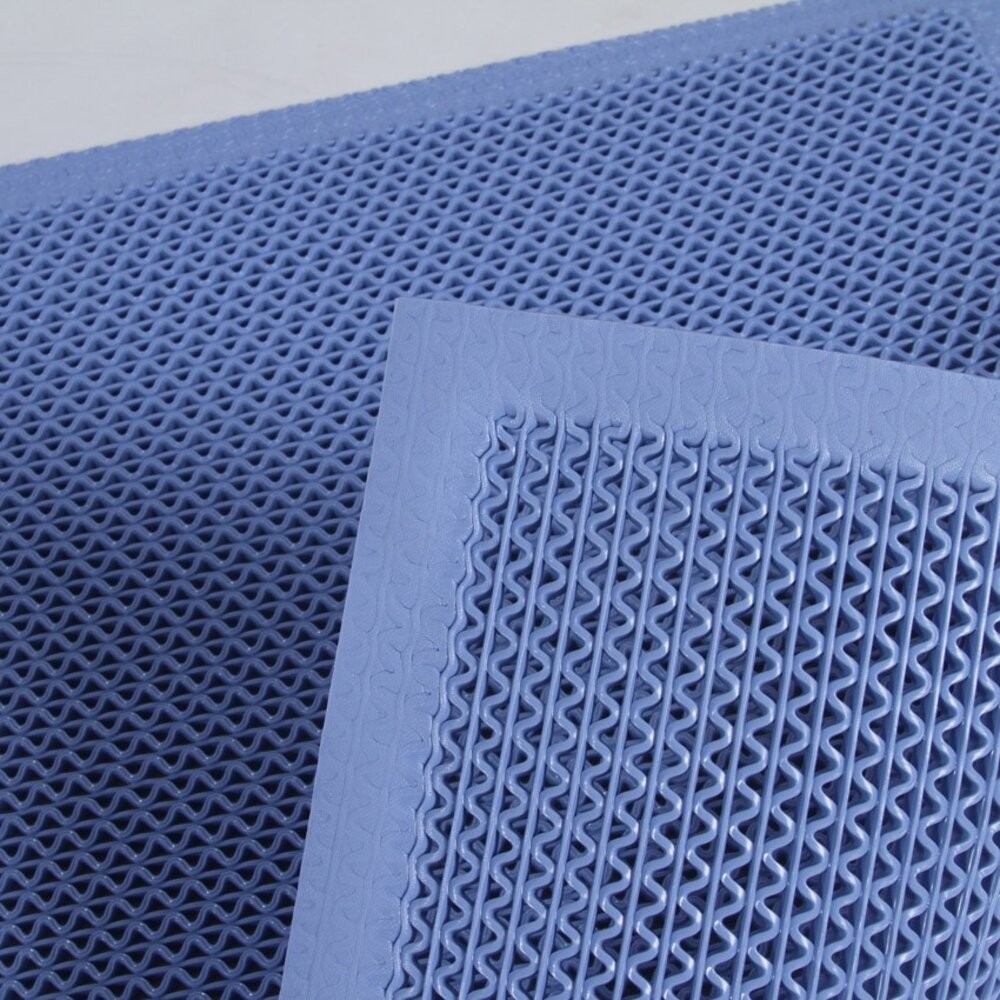 3M 安全防護安美浴室防滑墊：45x75cm  藍色-細節圖2