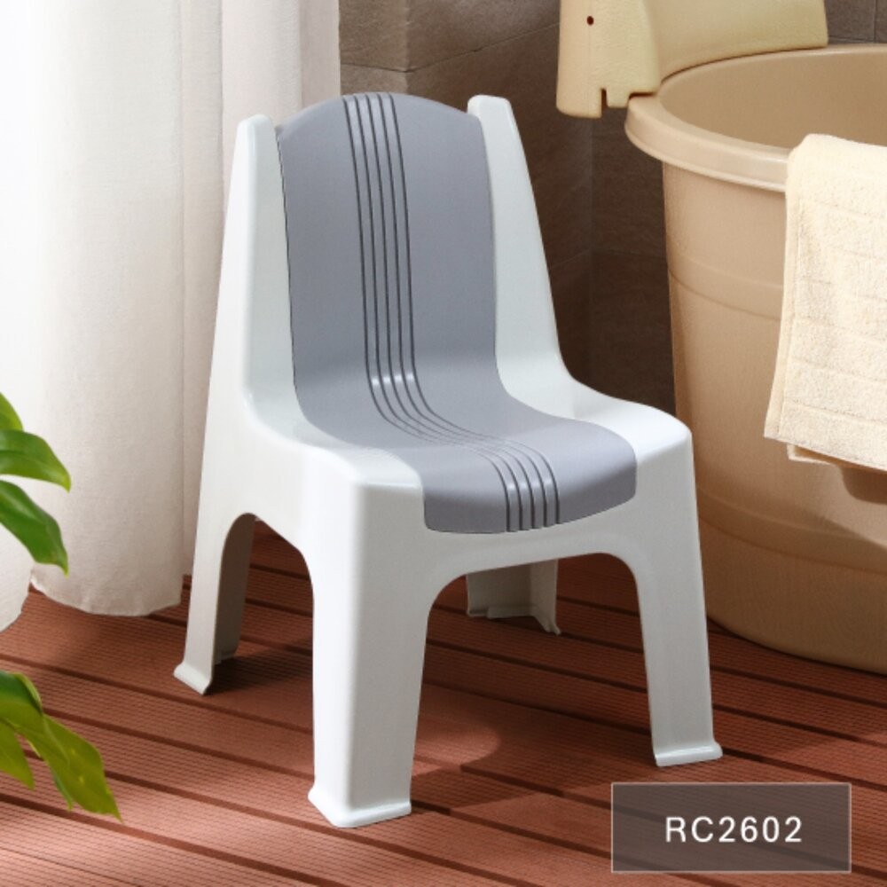 聯府 RC260 (大)VIP雙色止滑椅/藍 灰 綠 橘-細節圖2