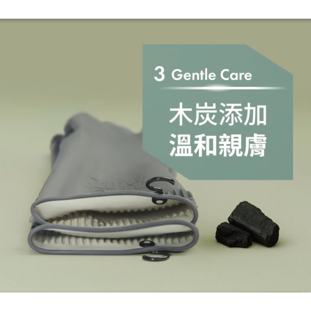 3M快乾抗菌掛勾手套/灰色-細節圖5