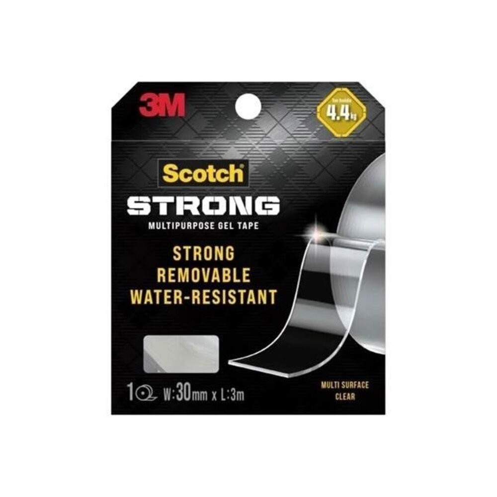 3M Scotch 可移除強力雙面膠帶 透明 30mm (1.5M/3M)-規格圖7