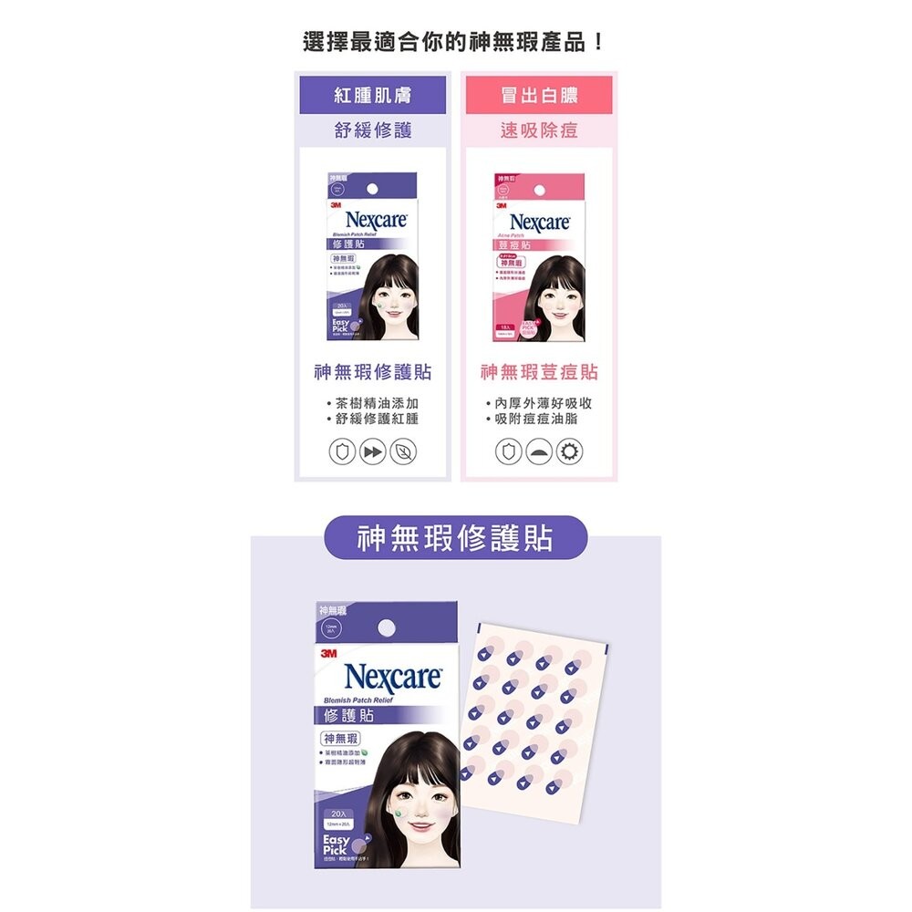 3M Nexcare 神無瑕修護貼-20入-細節圖5