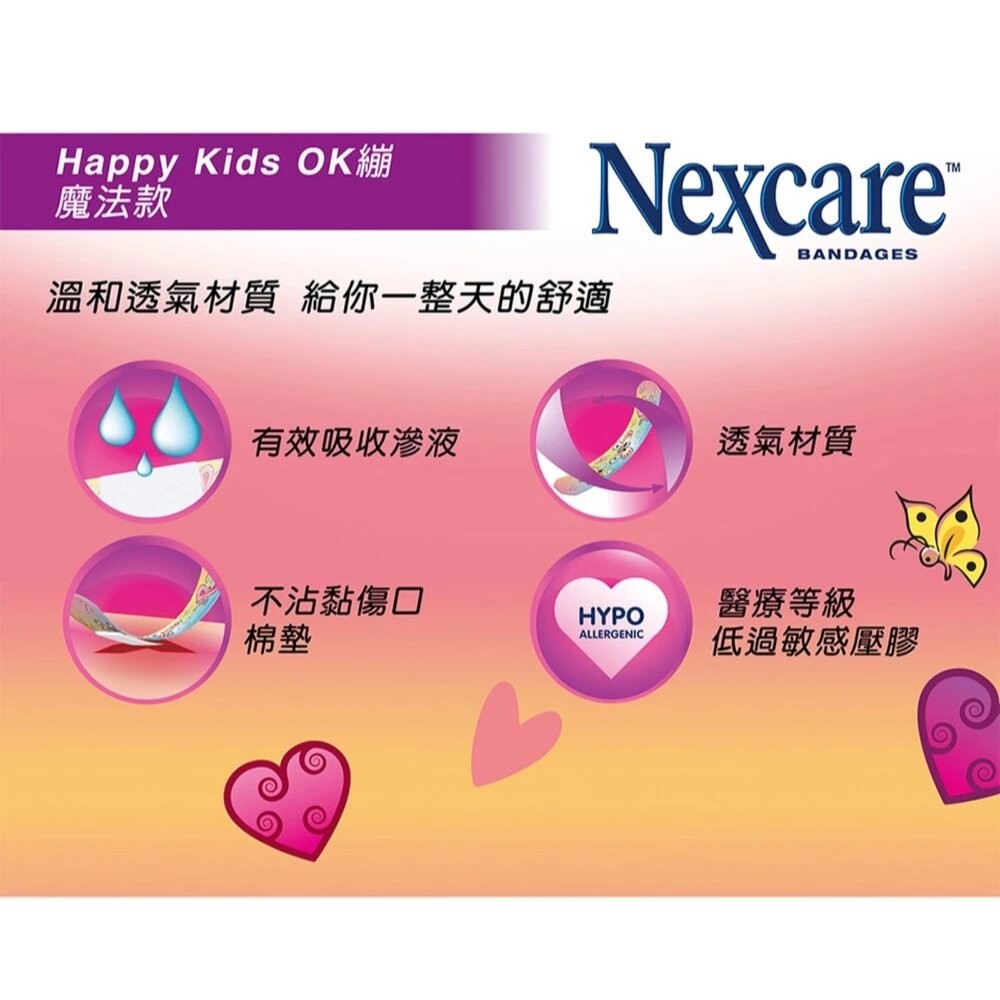 3M Nexcare Happy Kids OK繃 魔法款/酷炫款-細節圖6