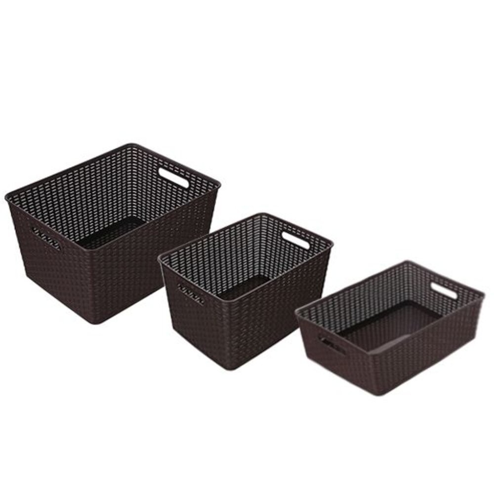 聯府 藤藝106收納籃16L   KGB-106-細節圖2