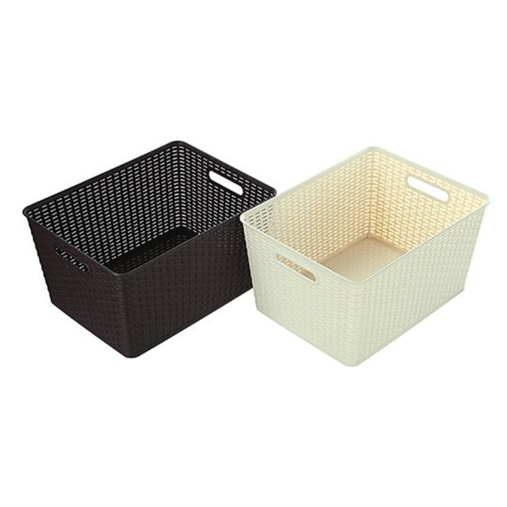 聯府 藤藝106收納籃16L   KGB-106-細節圖4