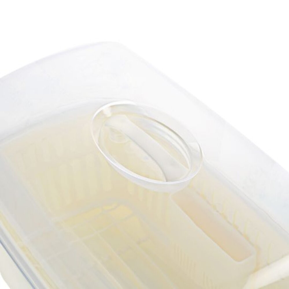 聯府 大高島碗籃組 D-645  附蓋碗籃 碗籃 滴水籃 碗盤置物籃 碗盤收納籃-細節圖2