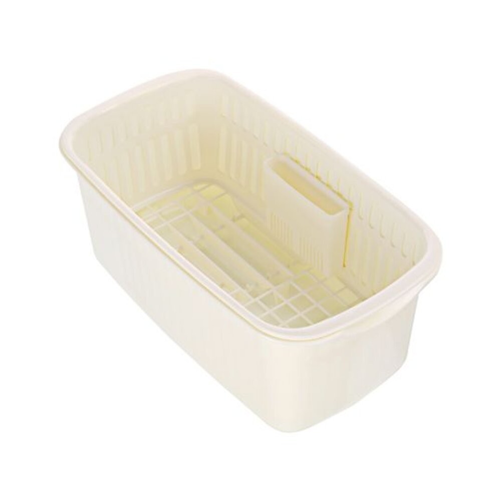 聯府 大高島碗籃組 D-645  附蓋碗籃 碗籃 滴水籃 碗盤置物籃 碗盤收納籃-細節圖3