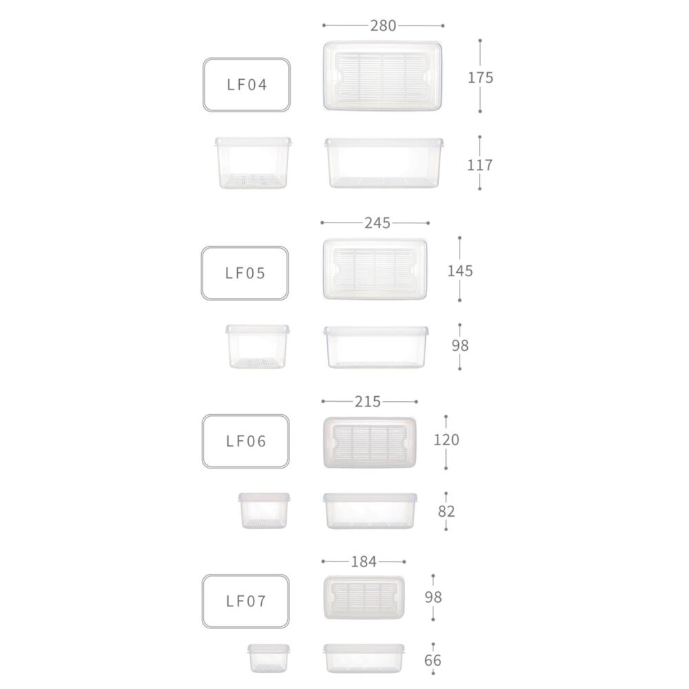 聯府 名廚長型保鮮盒： 1號/2號/3號/4號/5號/6號/7號 蔬果保鮮盒 耐熱盒 冷藏保鮮盒 密封盒 儲物盒 耐熱盒-細節圖4