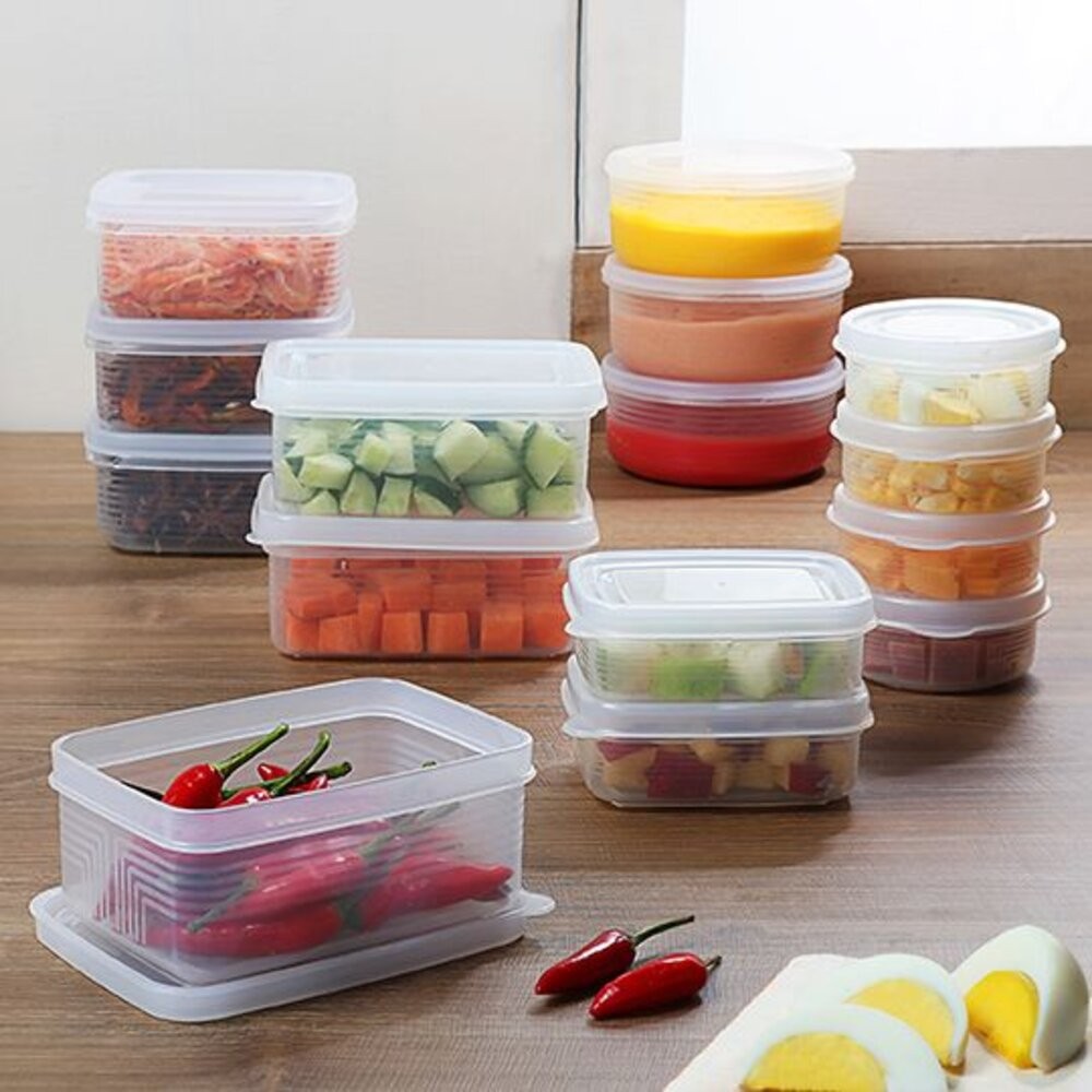 聯府 麗緻保鮮盒3入：方型G-206/圓型G-208  小保鮮盒 迷你保鮮盒 保鮮盒-細節圖6