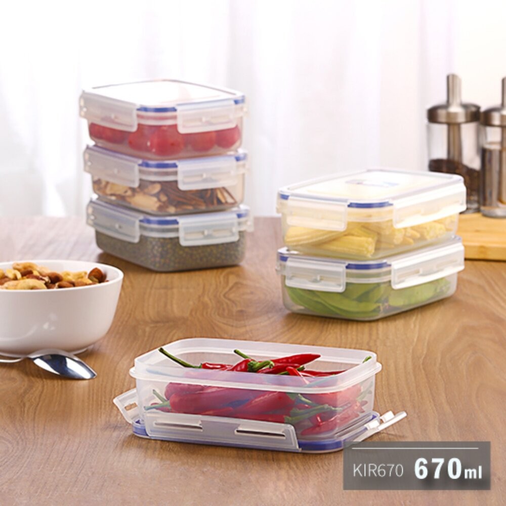 台灣製 KEYWAY聯府 天廚長型保鮮盒： 樂扣密封盒 野餐盒 微波保鮮盒 便當盒-細節圖6