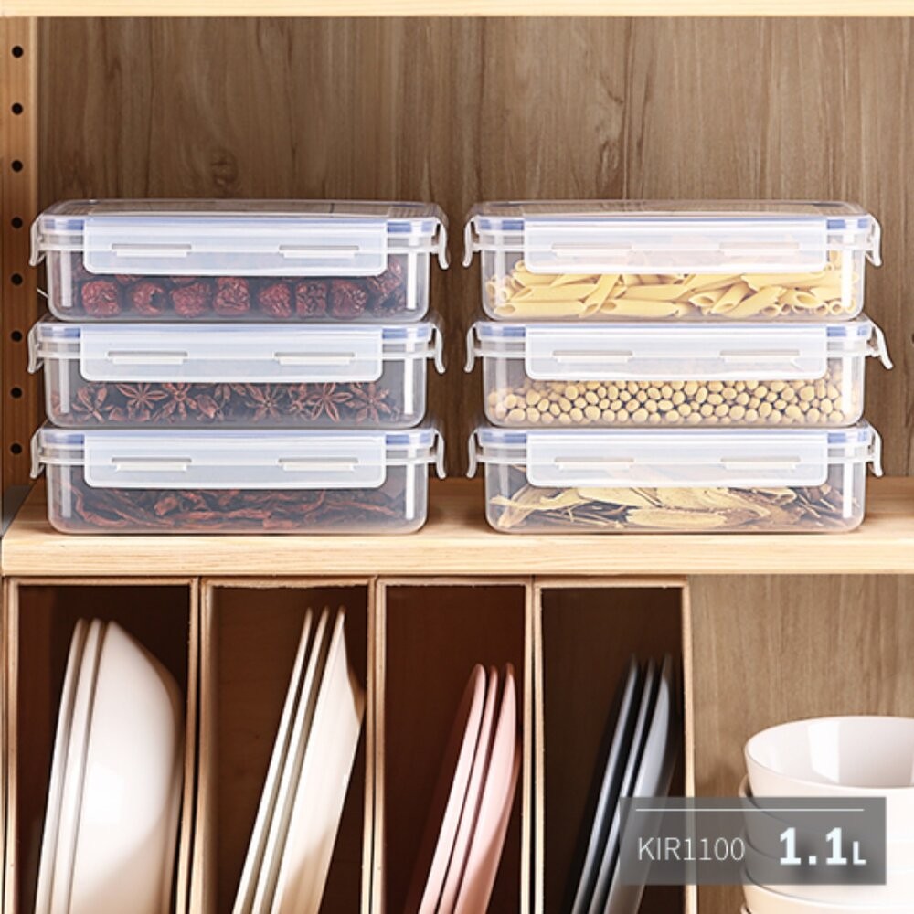 台灣製 KEYWAY聯府 天廚長型保鮮盒： 樂扣密封盒 野餐盒 微波保鮮盒 便當盒-細節圖9