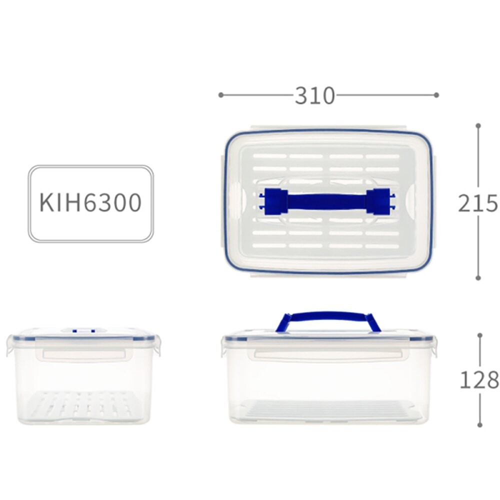 聯府 KEYWAY 天廚手提保鮮盒 ： 樂扣設計 便當盒 工具盒-細節圖10