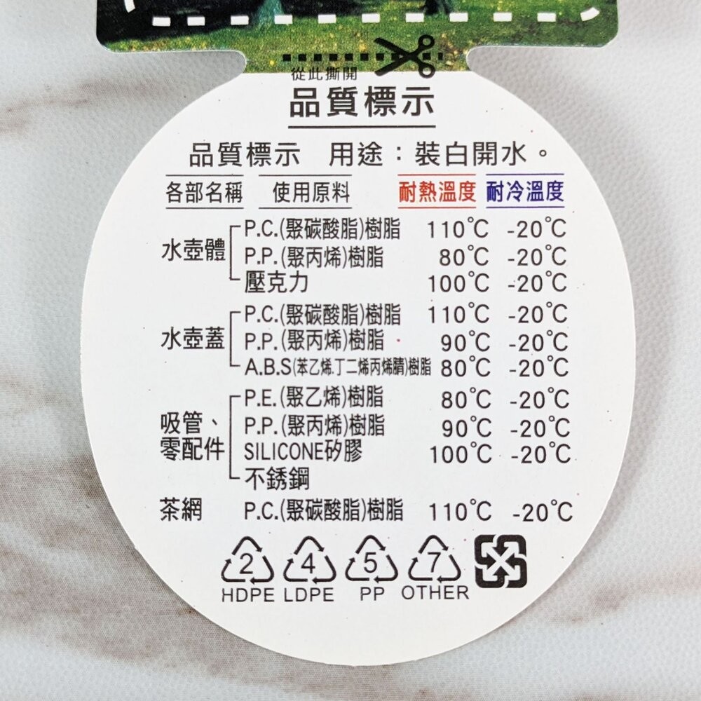 永昌寶石牌 亮點休閒壺：800CC/1000CC (彈蓋式開蓋 吸管水壺 附提帶)  運動水壺 冷水壺-細節圖8