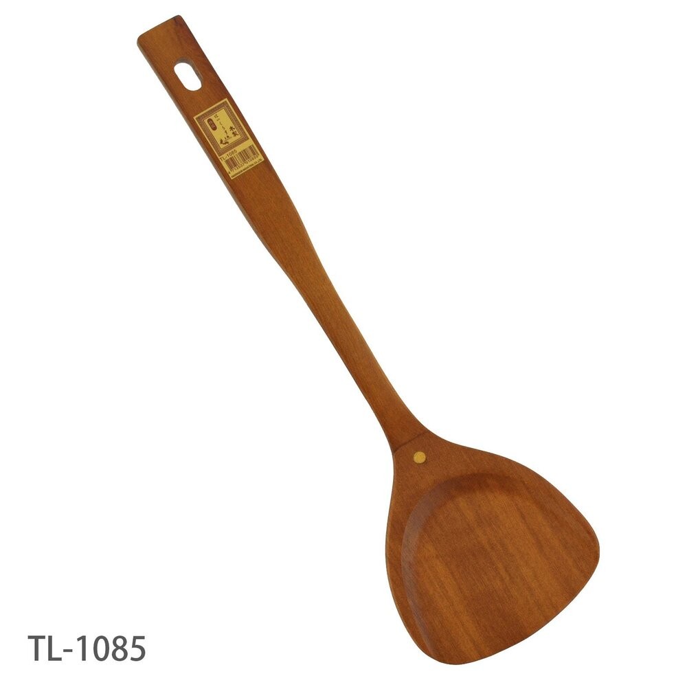 上龍 龍族 佳味煎匙：特大TL-1085/大TL-1087   不沾鍋專用煎鏟 木鏟炒菜匙 平煎匙鍋鏟-規格圖2