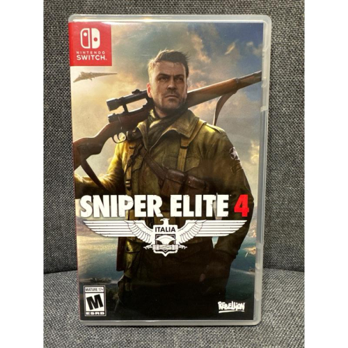 Switch 狙擊精英4 有中文 狙擊之神 Sniper Elite NS 任天堂 快速出貨