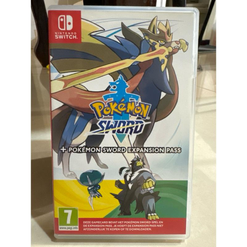 Switch 寶可夢 劍+擴充 有繁體中文 絕版品 任天堂 NS 全DLC 完整版