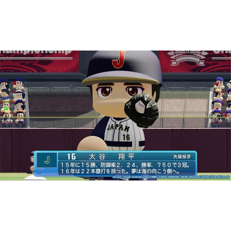 Switch 實況野球 2024-2025 日文版 可單機多人的棒球遊戲 Q版 30周年紀念 職棒 日職 任天堂 NS-細節圖4