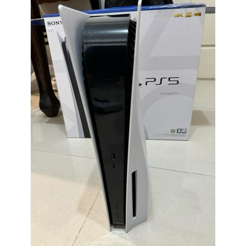 PS5 光碟版 1218A 功能完好、無故障  原廠盒裝 線材齊全 限面交 厚機 非Slim 非薄機 非數位版-細節圖2