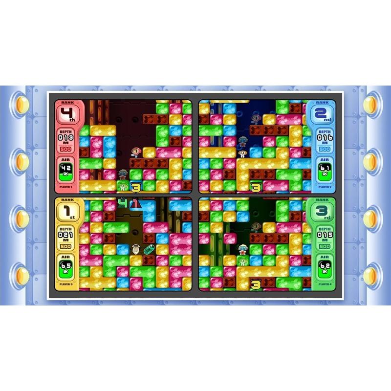 Switch 爆鑽小英雄 鑽頭樂園 中文版 可單機多人同樂 Mr. Driller Drill Land 任天堂 NS-細節圖5