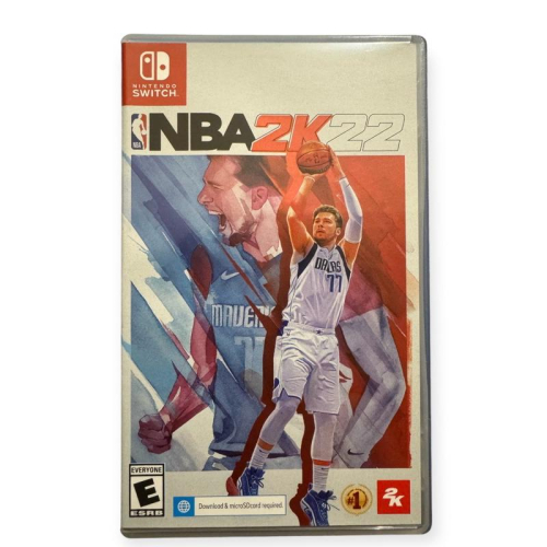 Switch NBA 2K22 中文版 最暢銷的運動遊戲 多種模式可玩 可單機多人 美國職業籃球聯賽 職籃 任天堂 NS