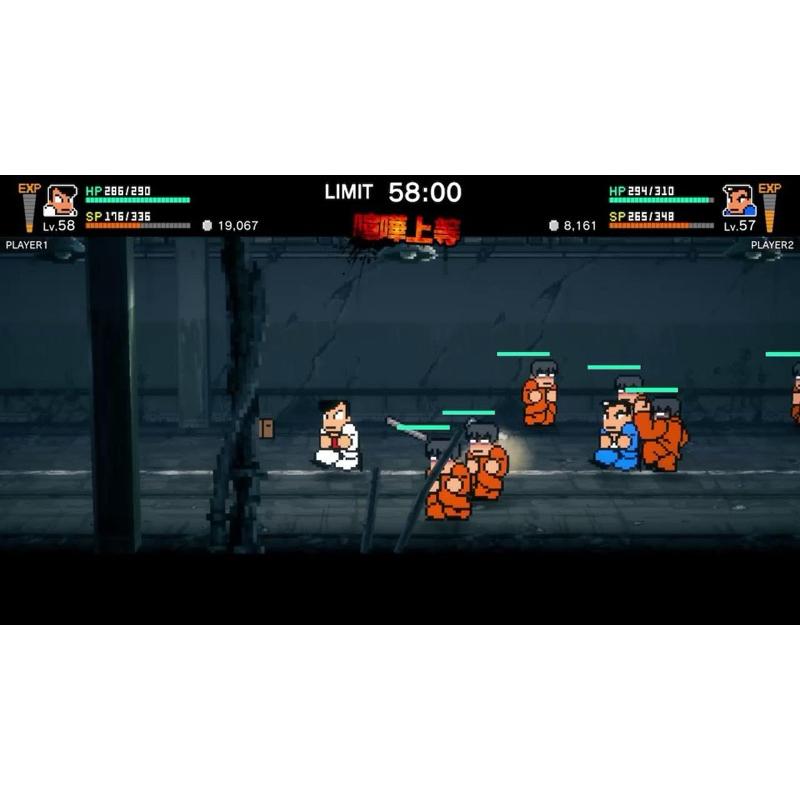 PS4 熱血物語SP 中文版 PS5可玩 可單機雙人遊玩 合作 對戰 國夫君 熱血高校 兩人 2人 River City-細節圖5