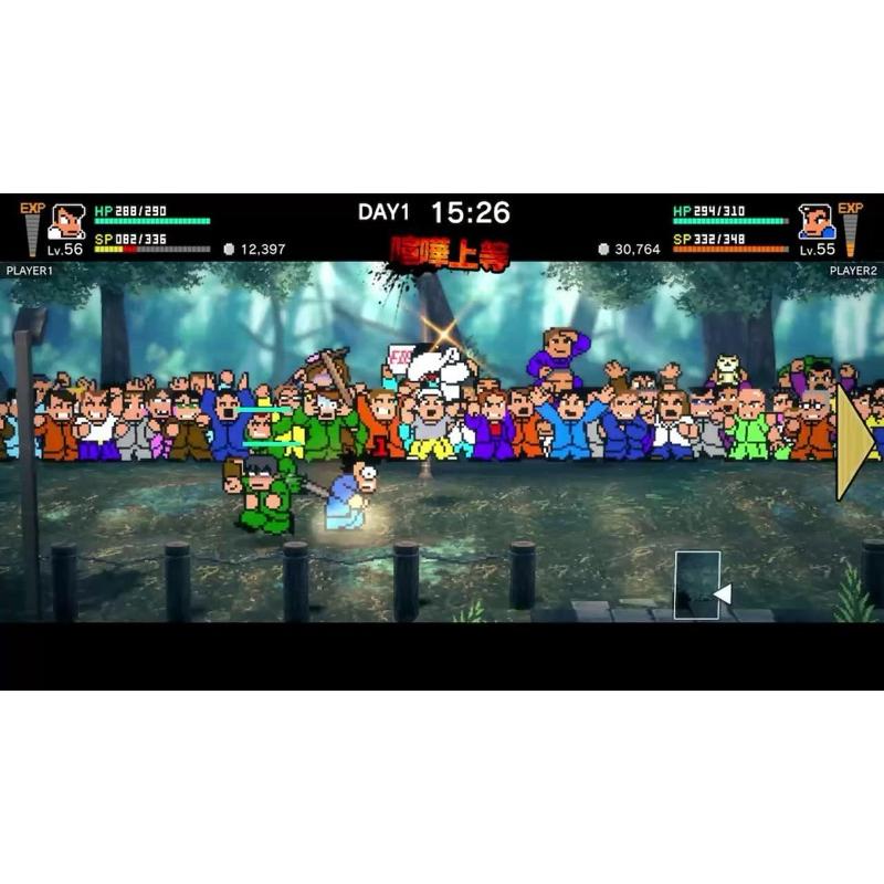 PS4 熱血物語SP 中文版 PS5可玩 可單機雙人遊玩 合作 對戰 國夫君 熱血高校 兩人 2人 River City-細節圖6