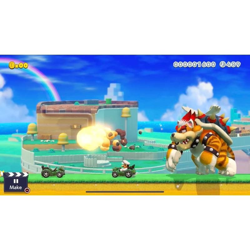 Switch 超級瑪利歐創作家2 中文版 可單機多人同樂 創意十足的玩法 Super Mario Maker 任天堂NS-細節圖3