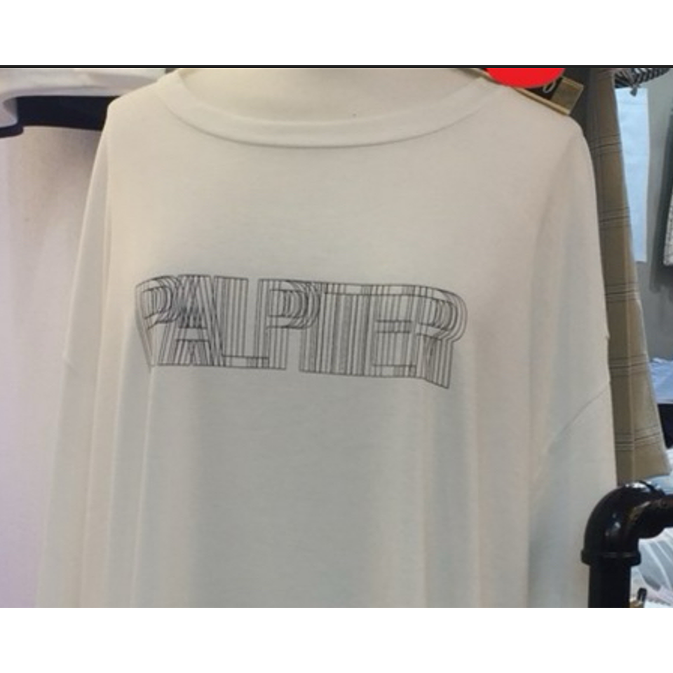 ✨台灣現貨✨😘正韓😘寬鬆字母印花長版T恤｜簡約百搭圓領中長款｜慵懶風T恤裙｜單色（白）-規格圖2