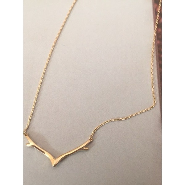 ✨台灣現貨✨😘正韓😘質感鹿頭項鍊｜925純銀鍍14K金色設計｜精緻時尚鎖骨鏈｜單色（金）-細節圖3