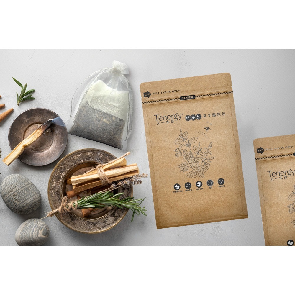 【限時購】茗京萃-淨化除穢｜防蚊驅蟲-草本包 (2入/包) *2-細節圖5