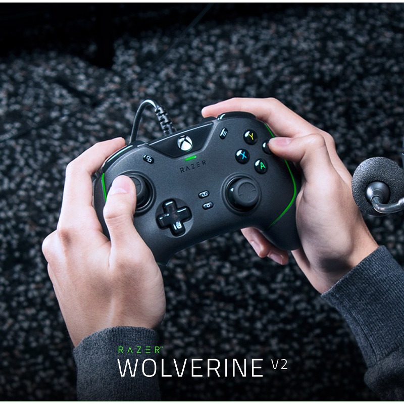 Razer 雷蛇 Wolverine V2 有線遊戲控制器 Xbox PC 機械觸感動作鍵 雷蛇手把 遊戲手把-細節圖3