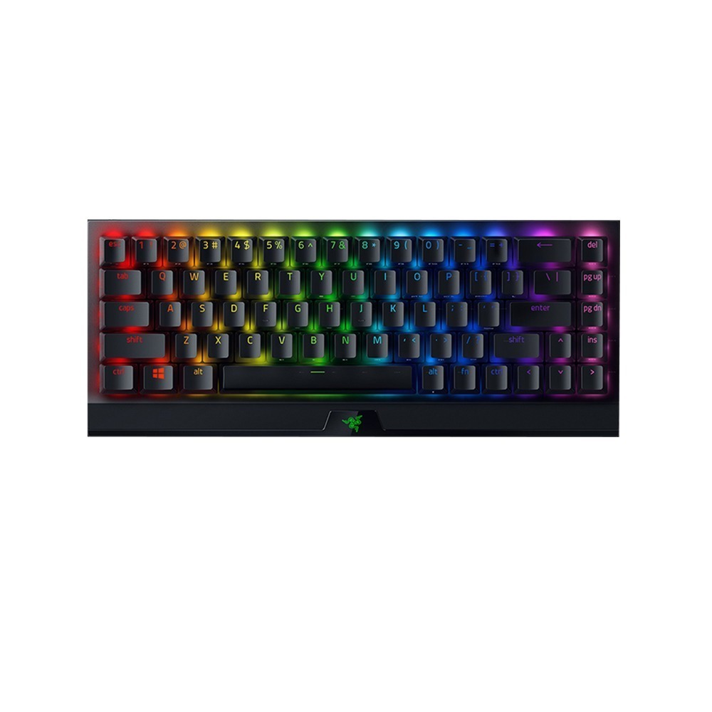 Razer 雷蛇 BlackWidow V3 Mini HyperSpeed 黑寡婦 無線鍵盤 幻影布丁鍵帽版 65%-細節圖2