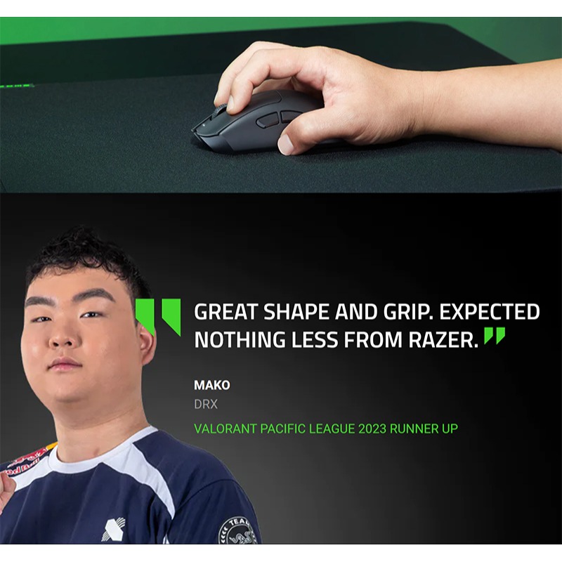 Razer 雷蛇 DeathAdder V3 HyperSpeed 無線電競滑鼠 輕量滑鼠 人體工學設計 光學感測器-細節圖5