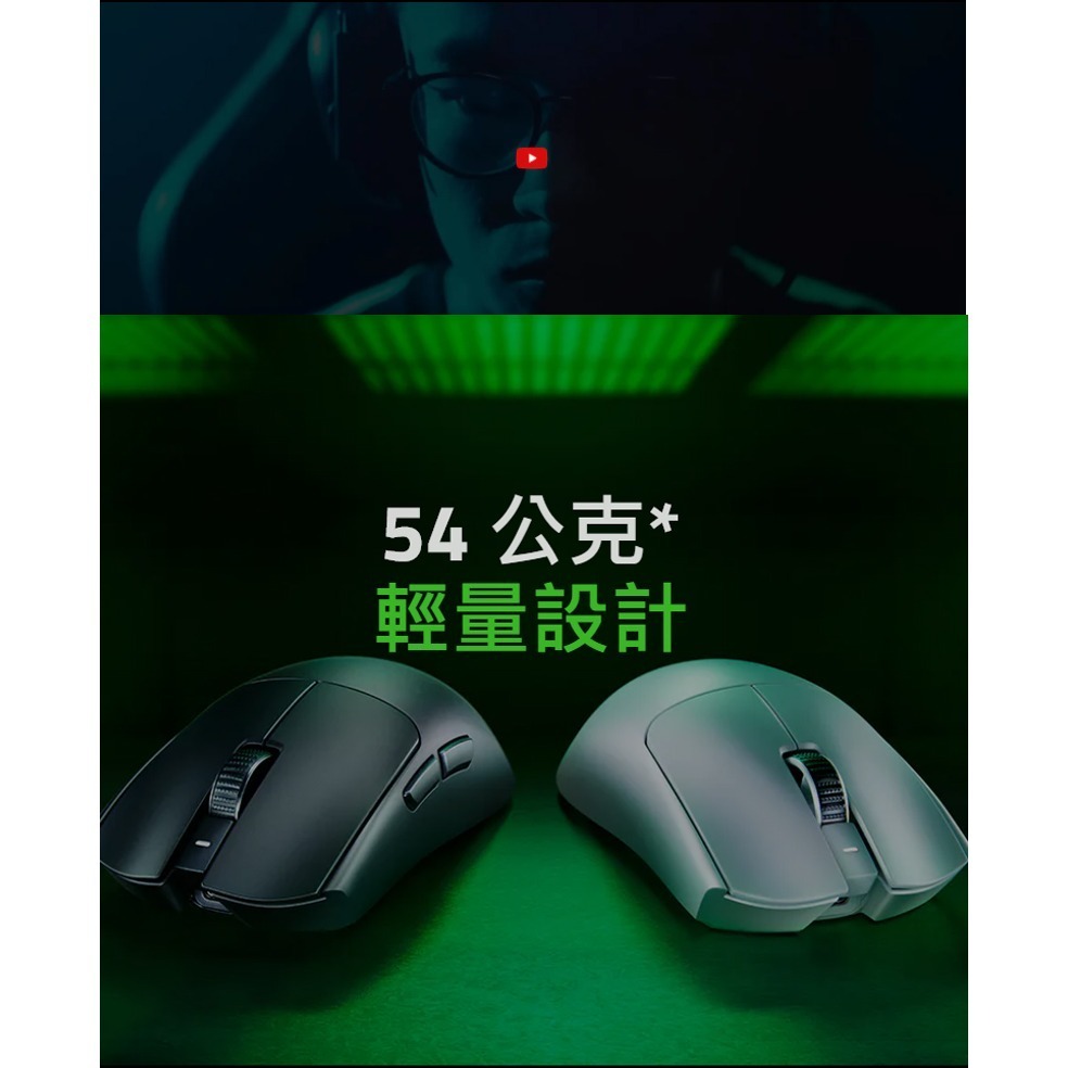 Razer 雷蛇 VIPER V3 PRO 無線電競滑鼠 輕量滑鼠 光微動 三代光學按鍵軸 遊戲滑鼠-細節圖4